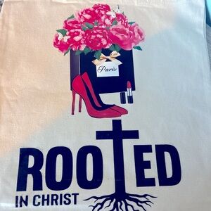 Tote bag made by me with cute chic vibe